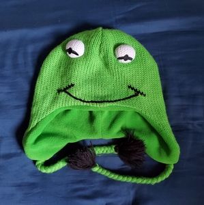 SOLDDivided H&M Muppets Kermit The Frog Beanie Hat